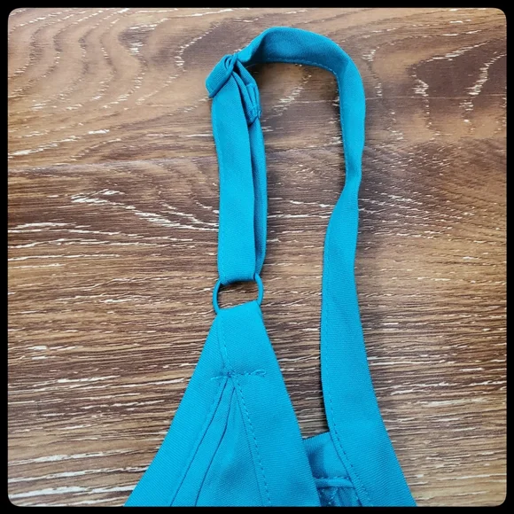 TORRID☆Teal Trapeze Maxi Dress - Picture 4 of 6